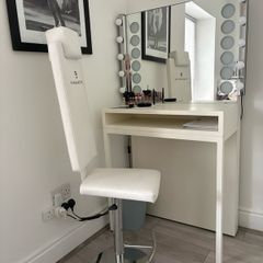 Make up professional Chair & Mirror from Italy.