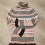 Girls high neck knitwear Image 2