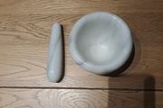 Pestle and mortar Marble