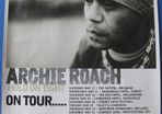 Promotional Poster For Archie Roach Tour (Australia greatest aboriginal singer and song writer)