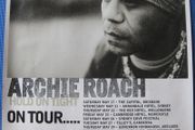 Promotional Poster For Archie Roach Tour (Australia greatest aboriginal singer and song writer)