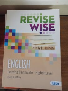 Revise Wise English Leaving Cert  Higher Level