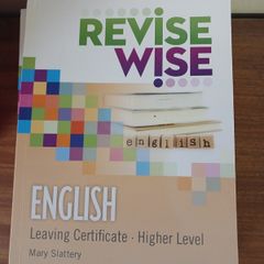 Revise Wise English Leaving Cert  Higher Level