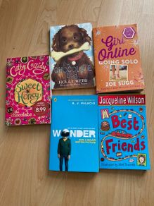 5 girls books