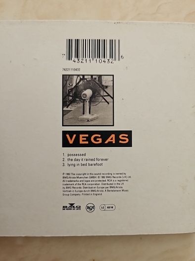 Vegas CD (Terry Hall & Dave Stewart) CD - Possessed