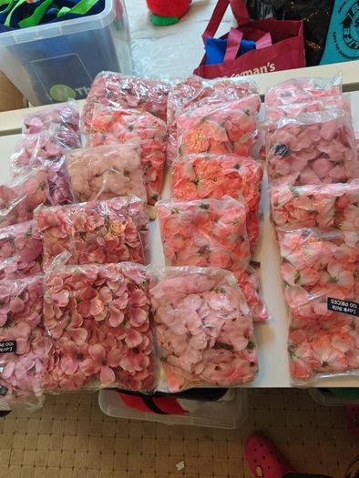 pink faux flowers wholesale fake flowers