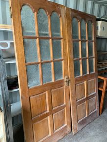 Mahagony Double Doors