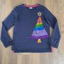 Next cosy Christmas sweat top age 12 Image 2