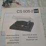 Dual CS 505-2 Turntable Image 10