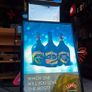 Baileys Led wall mounted aluminium framed poster Image 2