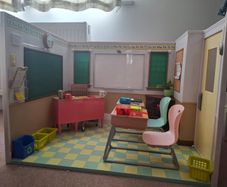 LIKE NEW - Our Generation School Set. Selling with or without 3 dolls. Open to offers.