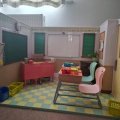 LIKE NEW - Our Generation School Set. Selling with or without 3 dolls. Open to offers.