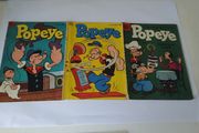 Popeye Nos. 21 29 and 47 Dell Comics
