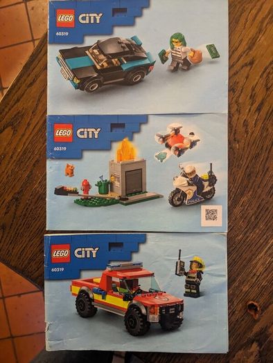 Lego 60319 LEGO City Fire Rescue & Police Chase