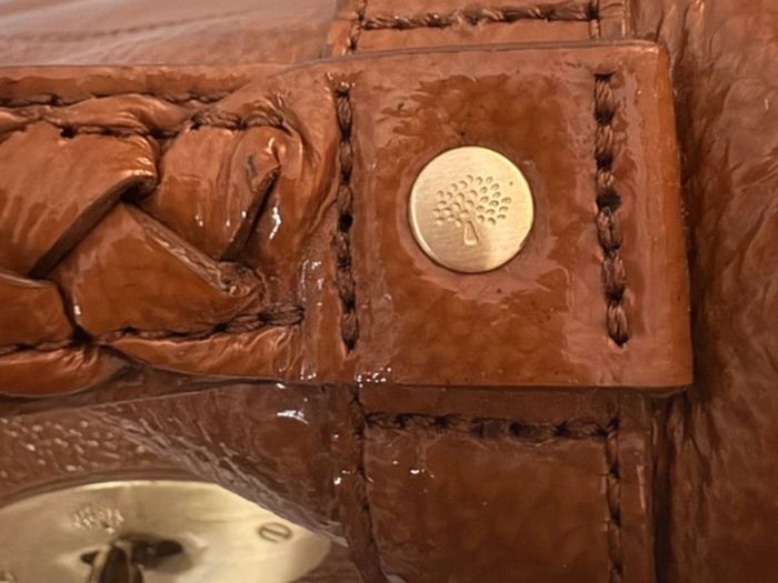 Mulberry Alexa satchel, vintage glazed tan leather