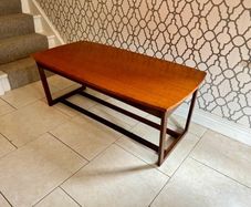 Mid century teak coffee table