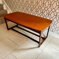 Mid century teak coffee table
