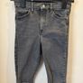 TOPSHOP Jamie Grey/Black Wash Jeans Size 26/34! Image 2