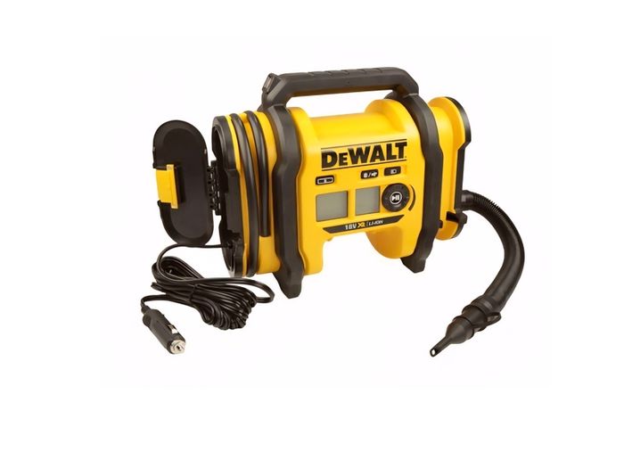 DeWALT 18V XR Cordless Brushless Impact Wrench 1/2 Drive. DeWALT 18V XR Cordless Brushless Angle Grinder. DeWALT 18V XR Cordless Brushless 3 Speed Impact Driver. Dewalt 18V XR Cordless Air Compressor / Triple Source Inflator. Dewalt 18V / 54V Batteries