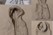 Zara Kids Faux Fur Reversible Gilet Jacket