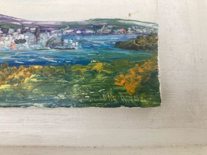 Oil painting Derry free postage