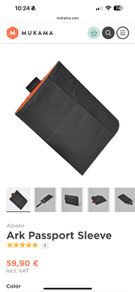 Passport holder Sleeve - Alpaka Ark