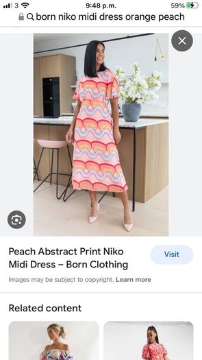 "Born" Niko midi dress