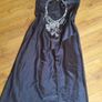 vintage karen millen embellished satin maxi dress occasion wedding party Image 6