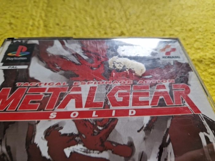 Metal Gear Solid PlayStation1 Ps1 PlayStation2 Ps2 Games Original