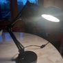 Angle poise lamp, fully working, D18, post 10e Image 2