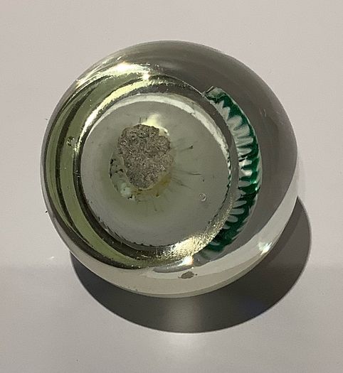 Vintage Millefiori glass paperweight