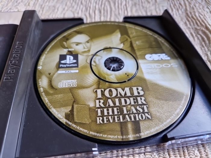 Tomb Raider The Last Revelation PlayStation1 Ps1 PlayStation2 Ps2 games Original