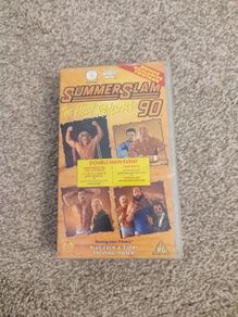 WWF VHS summerslam 1990 90 WWE