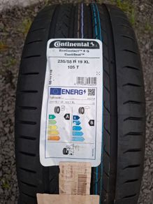 1x 235/55/19 Continental