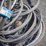 Road bike,  racing bike 700c wheels and tyres bundle  Continental tyres, 700x23c & 700x28c & 26" mixed condition Image 2