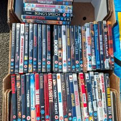 Box of DVD Movies, TV, Comedy