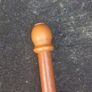Pine Curtain Pole &.steel black pole 2.5m Image 8