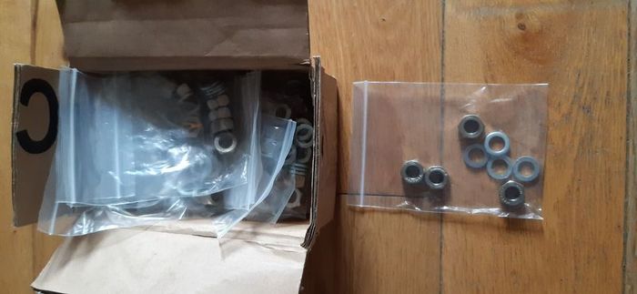 20x Full Wheel Nuts + Washers Sets