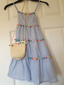 Dress with bag