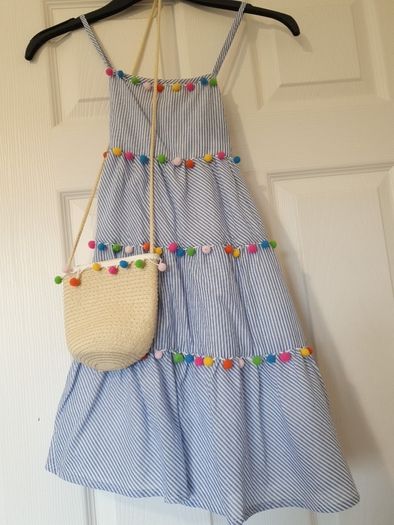 Dress with bag