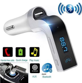 Bluetooth FM Transmitter AUX USB CAR Charger Kit Handsfree MP3 Radio Adapter