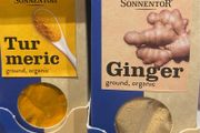 Turmeric ginger organic powder
