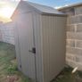 Keter Plastic Garden Shed 6x4 Excellent Condition Image 2