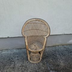 Child wicker armchair
