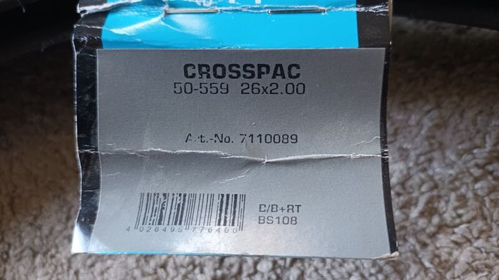 2 New Bike Tyres 26"