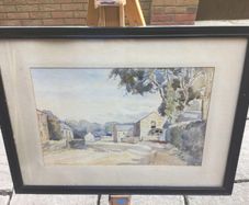 Art - C.R. Greaves- Vintage Watercolour.