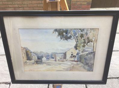Art - C.R. Greaves- Vintage Watercolour.