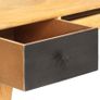 Desk with Drawers 130x50x80 cm Solid Mango Wood Image 2
