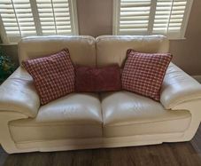 Italian leather sofa