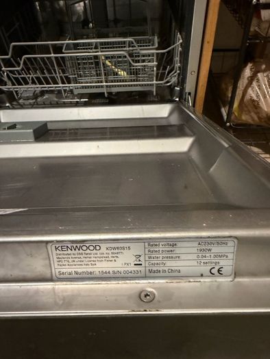 kenwood dishwasher